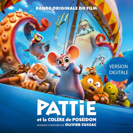 Pattie et le colère de Poséidon | Olivier CUSSAC | Digital