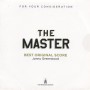 THE MASTER (FOR YOUR CONSIDERATION) (CD-R)