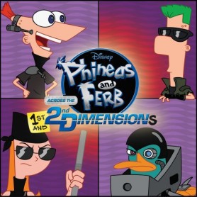 Phineas and Ferb Across the 1st and 2nd Dimension | CD