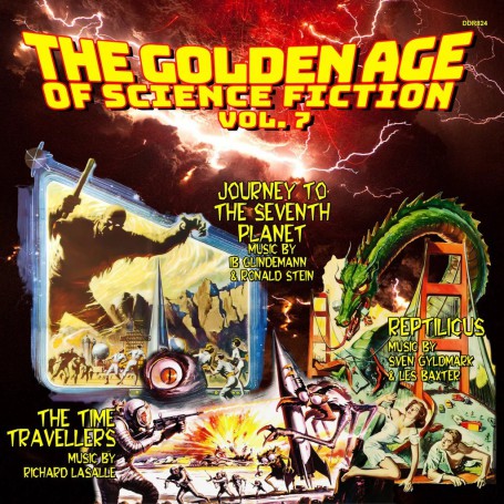 The Golden Age of Science Fiction (Volume 7) | Les BAXTER • Ronald STEIN • Richard LaSALLE • Ib GLINDEMAN • Sven GYLDMARK | CD